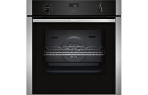 Neff N50 B4ACF1AN3B Single Slide&Hide Electric Oven - St/Steel
